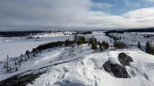 Patriot Drills 70.1 m of 2.22% Li2O including an interval 40.7 m of 3.01% Li2O in First Drill Hole to Test the CV1 Pegmatite at the East End of the Winter Drilling Corridor at the Corvette Property, Quebec