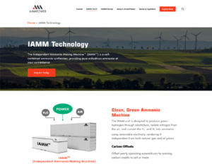 AmmPower Corp. Launches Website Dedicated for Agricultural Sales
